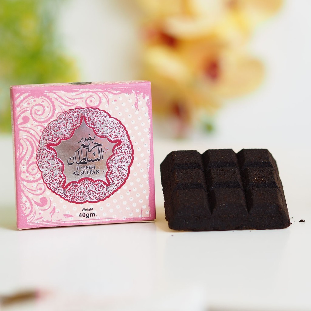bukhoor Hareem al sultan 40g original from Dubai 100%, nabeel, pure musk, oud mood ajmal ehsas bloom, rose pris