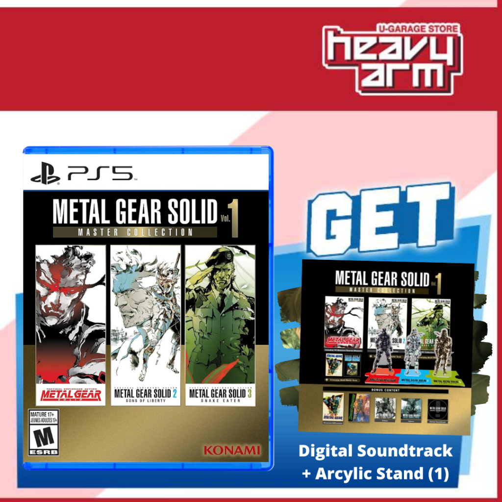 PS5 Metal Gear Solid Master Collection Vol.1 | Metal Gear Solid 3 Snake Eater (English)