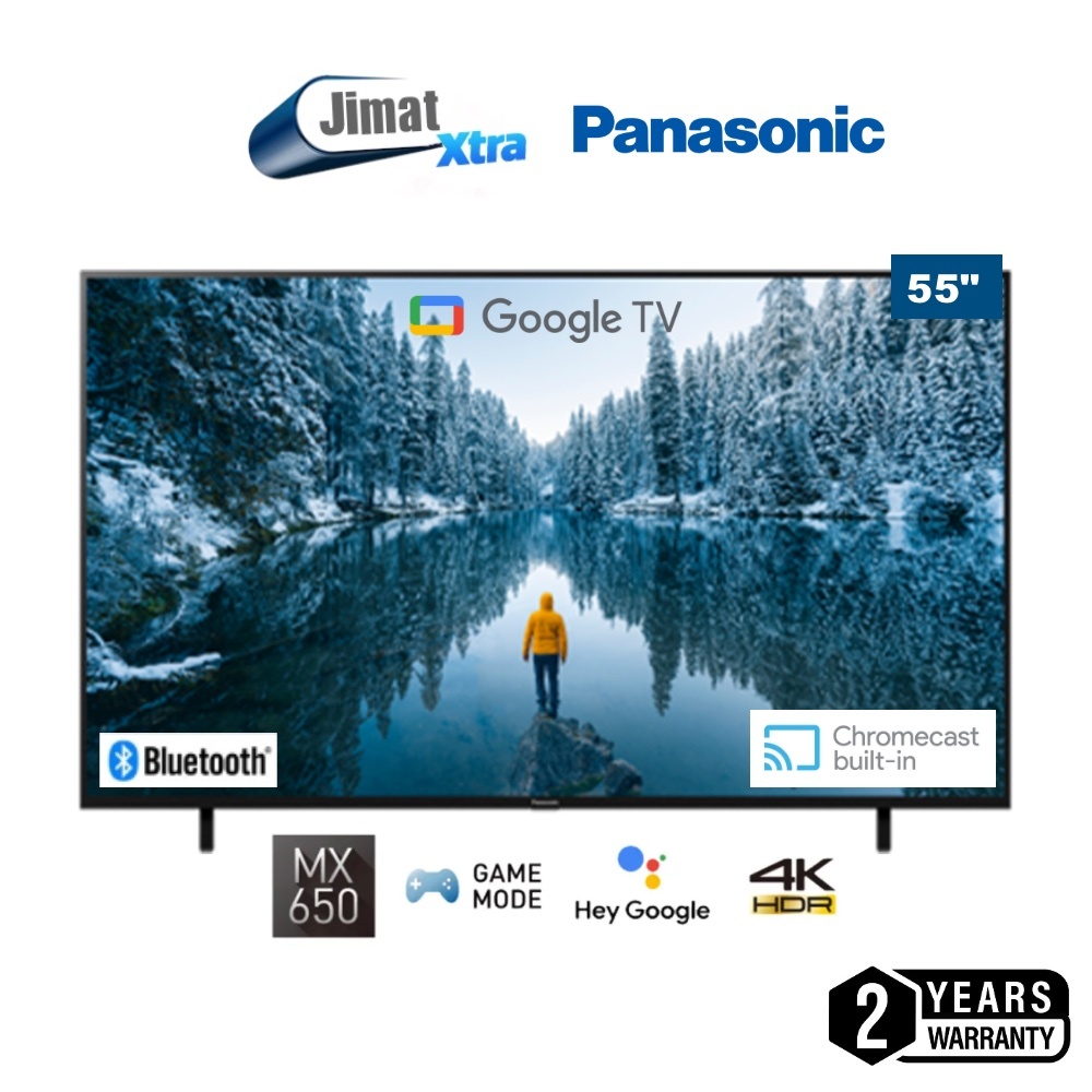 Panasonic 50" / 55" / 65"  4K UHD HDR LED Google TV TH-50MX650K | TH-55MX650K | TH-65MX650K | TH65LX800K