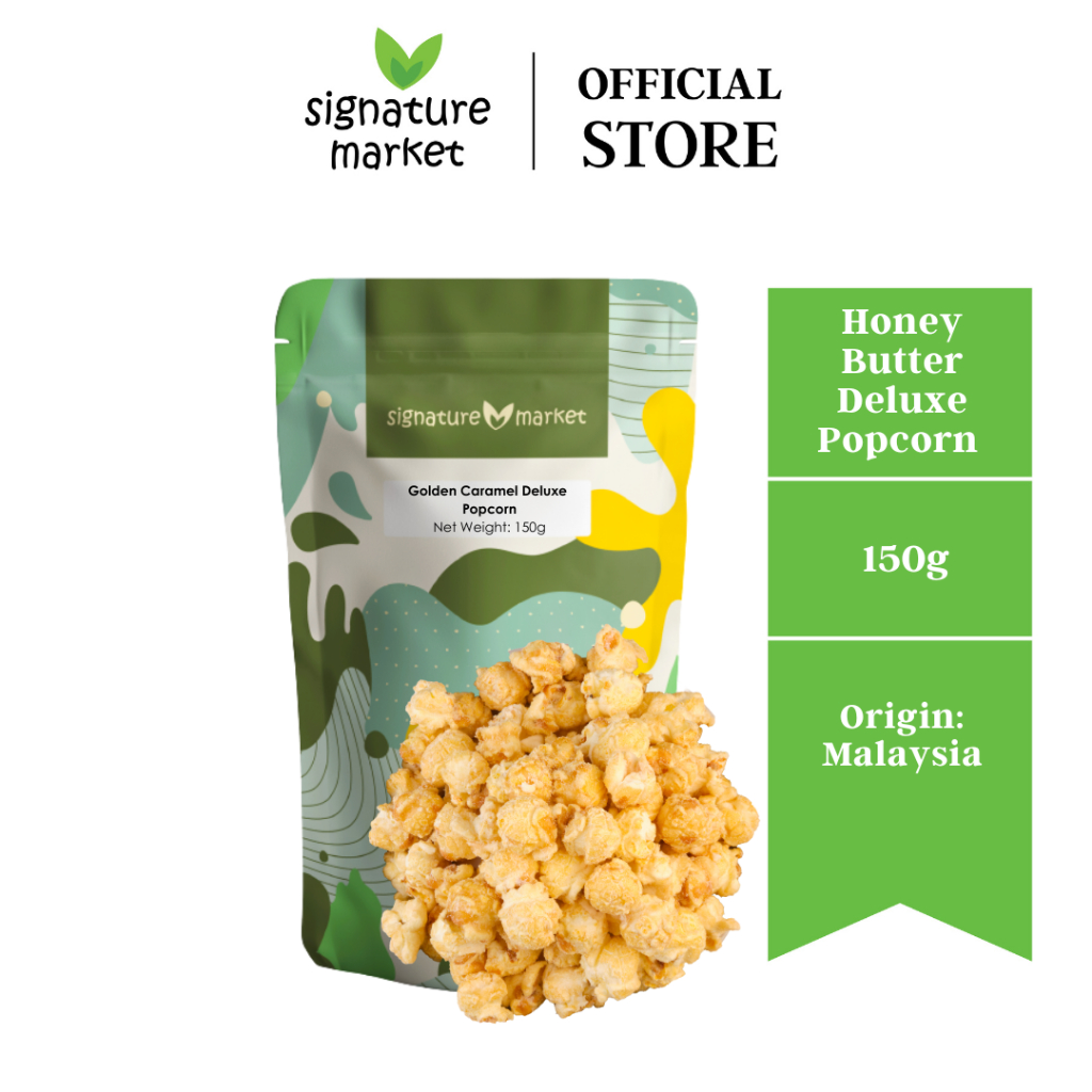 Signature Market Honey Butter Deluxe Popcorn (150g)