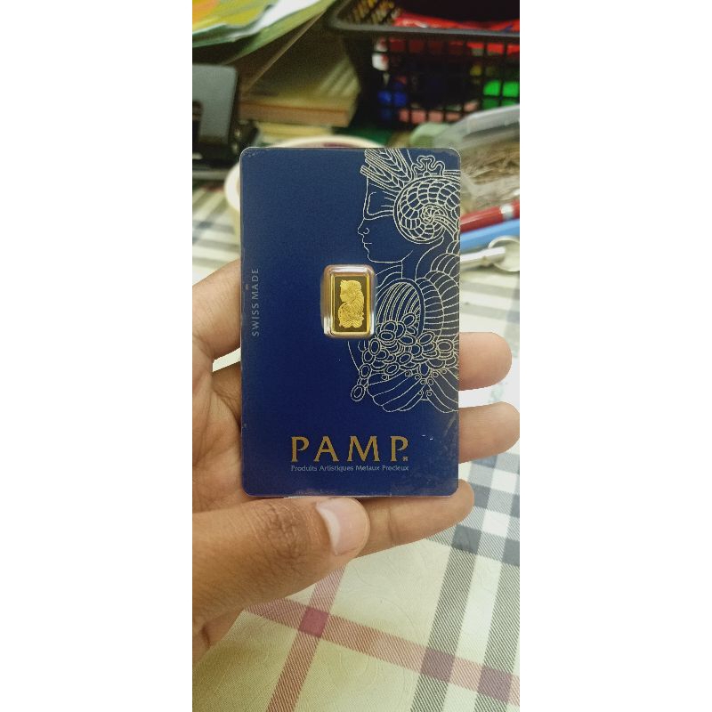 1gm Gold Bar 999/24k (Pelbagai Brand/design)