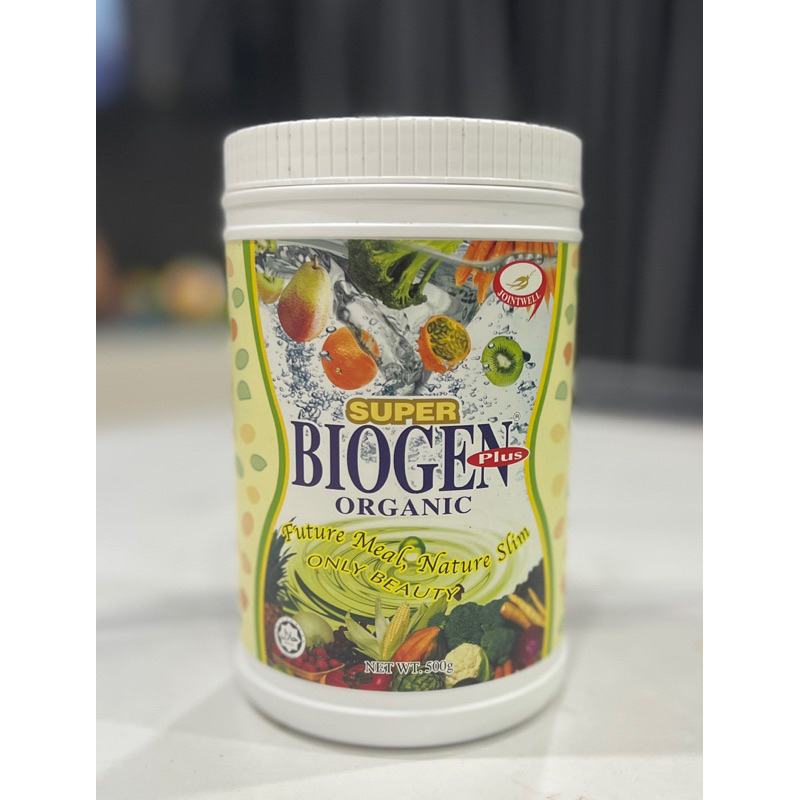 READY STOCK Super Biogen Plus Organic Food 500g (Pelangsingan dan Detoksifikasi, Slimming and Detoxification)