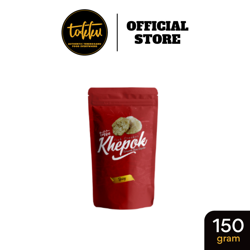 Tokku Leko Keropok Segera Ziplock Spicy 150g - Krispi & Nikmat Kerepek Ikan Beraroma