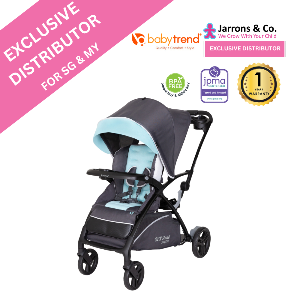 Baby Trend Sit N Stand® 5-In-1 Shopper Stroller  (1 Year Warranty)