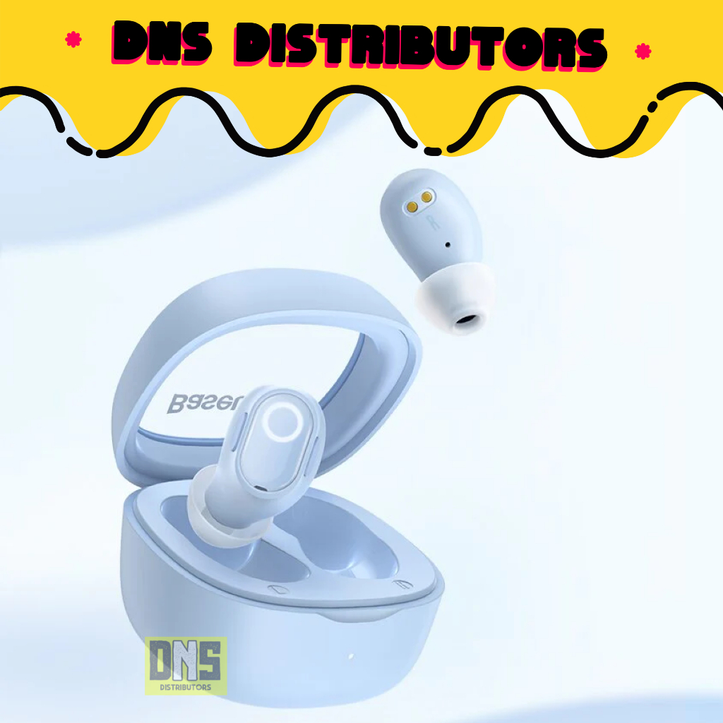 【MSIA STOK】Baseus Bowie WM02 TWS Bluetooth Earphones Stereo Wireless 5.3