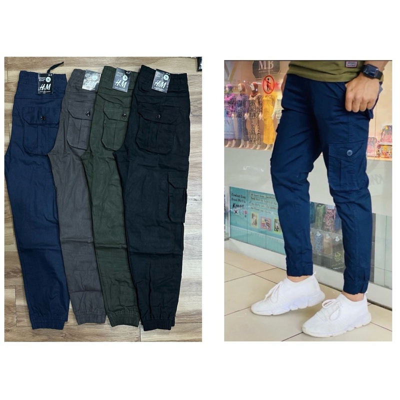 ❤️❤️?ready stock  seluar kargo jogger 6 poket kain tebal cargo pant multi pocket seluar kerja / workwear lower price