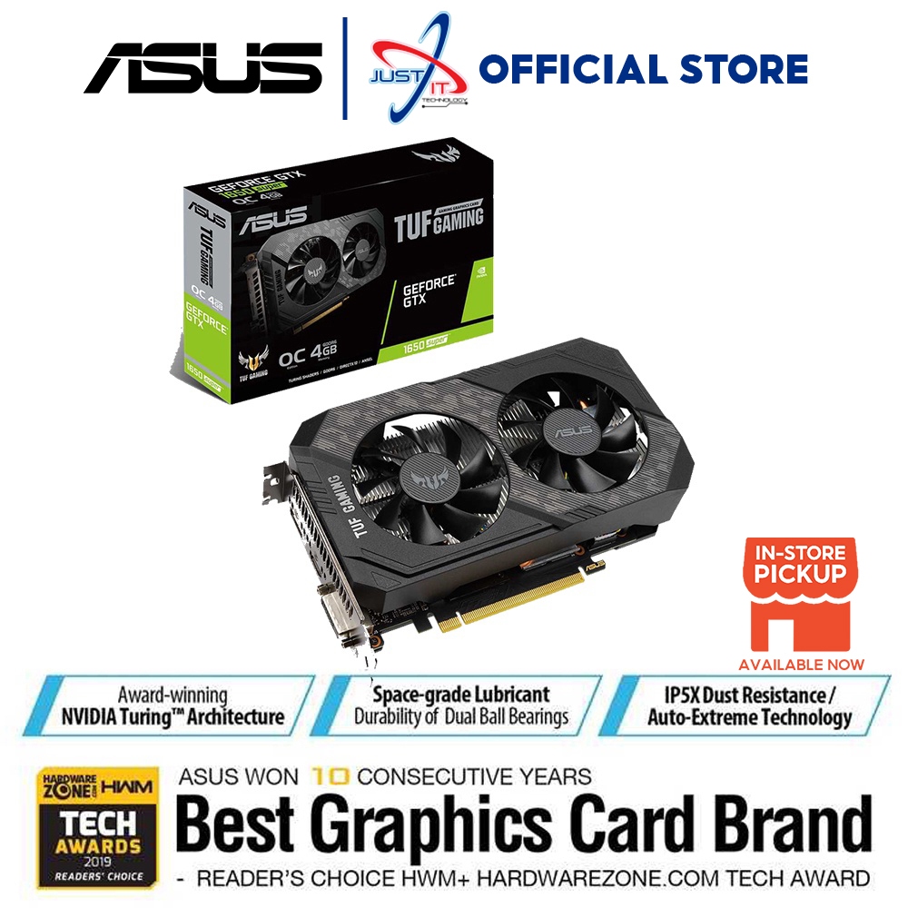 ASUS TUF GTX1650 Super 4GB DDR6 Graphics Card ( GTX1650S-4G-GAMING )