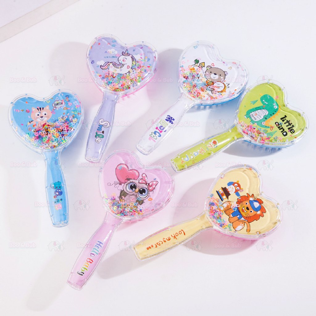 🐘Boo&Bub🐘 Squishy Gel Comb | Stress Relieve soft baby kid girl hair ...