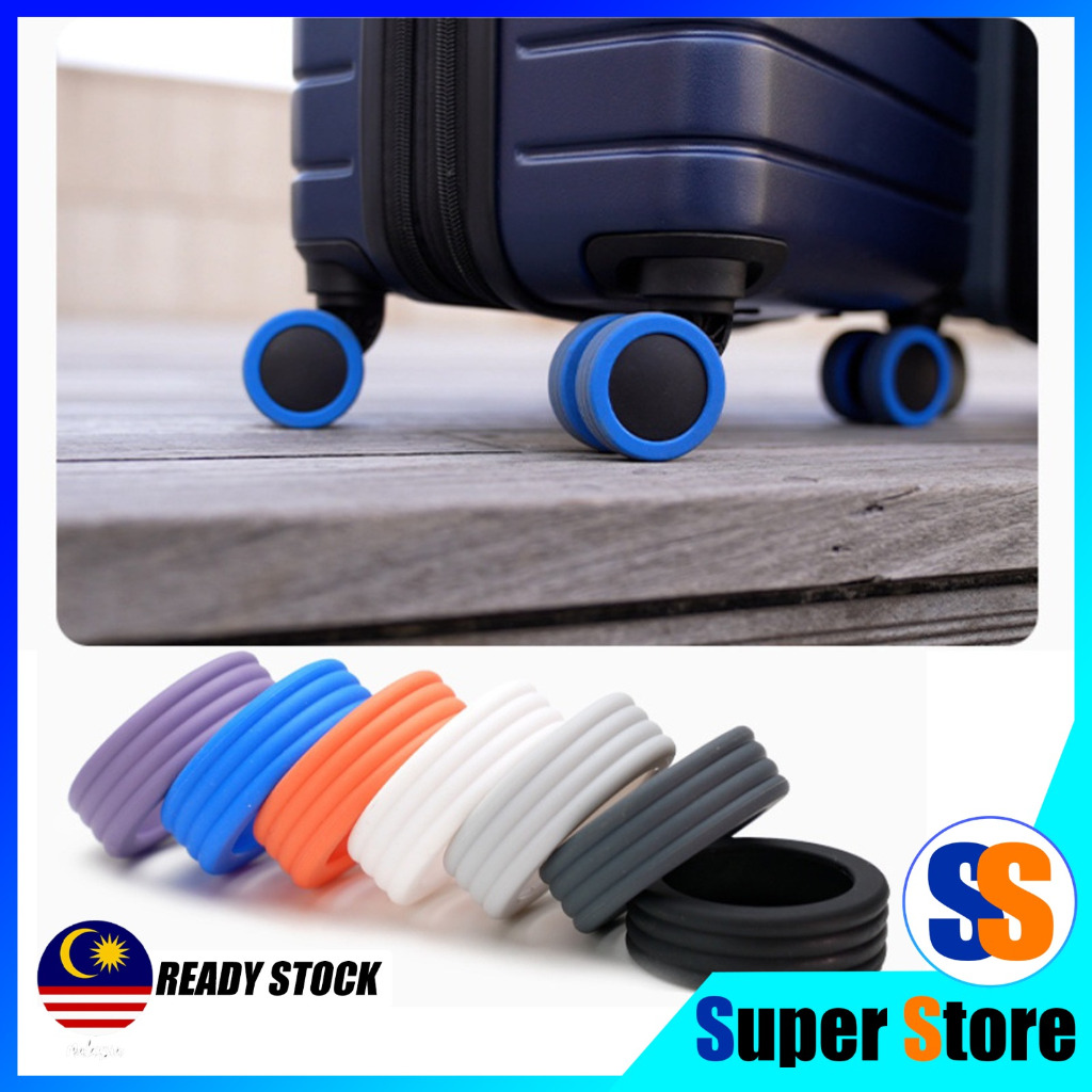 Luggage Travel Protectors Protect your luggage wheels with our 8-piece set of travel protectors