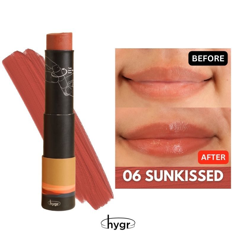 [Sunkissed- Nude] Natural Tinted Lip balm handmade Moisturizing Lip Balm Lip tint dry lip