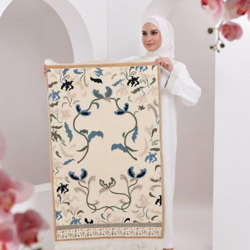 [Free Perfume] TPM x MimpiKita Sejadah Madinah | Elham & Nawra Collection | The Prayer Mat | Almunawara