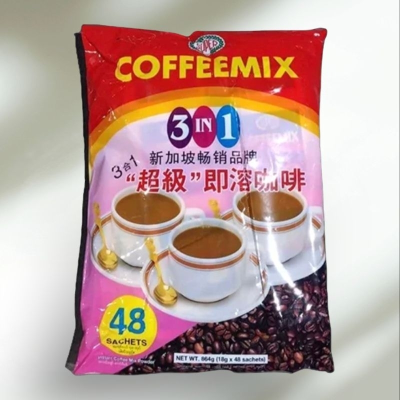 SUPER COFFEEMIX 3in1 48 Sachets