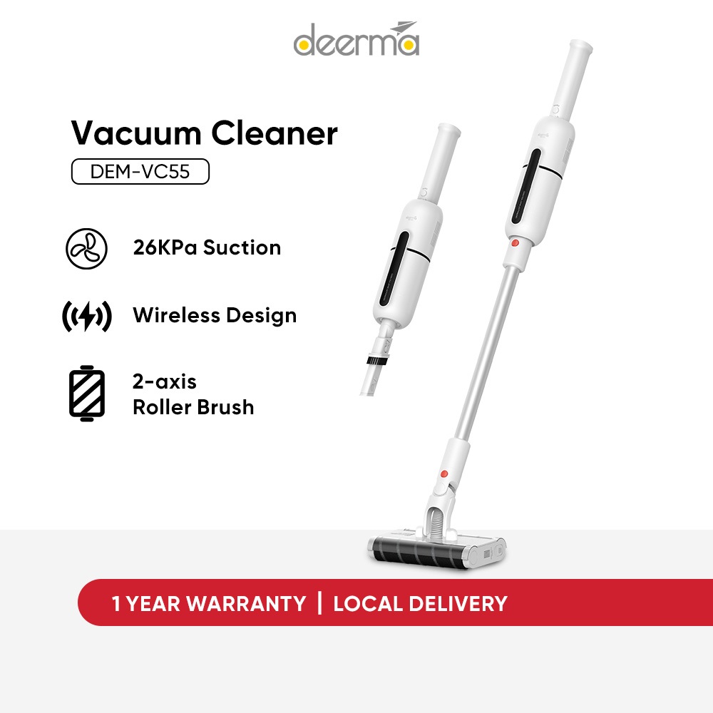 Deerma Dual Axis Cordless Vacuum Cleaner (26000Pa) VC55/VC31