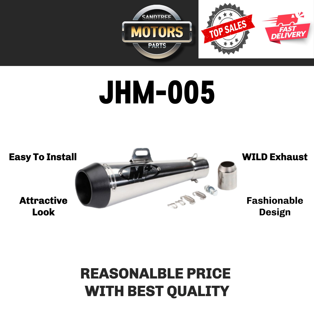 JHM-005 Motorcycle Muffler M4 Steel Motorcycle Parts 350