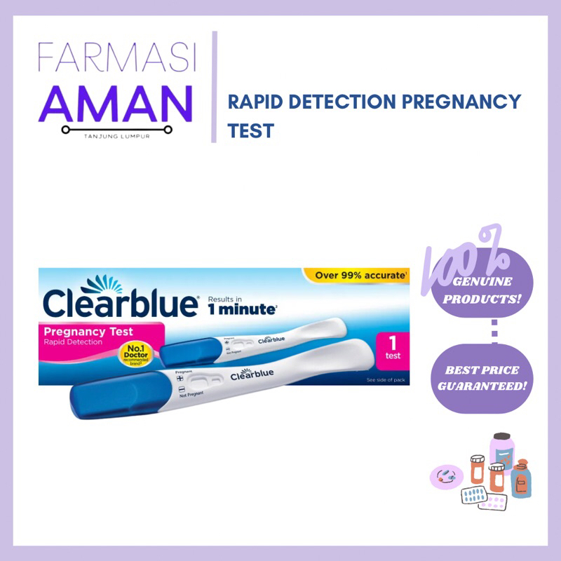 [NEW PRODUCT!] Clearblue Rapid Detection Pregnancy Test