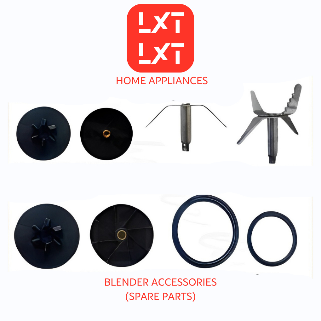 Pensonic/Panasonic Blender Jug Replacement Spare Parts & Accessories (Lower Connector, Star Rubber, Knife, rubber ring)