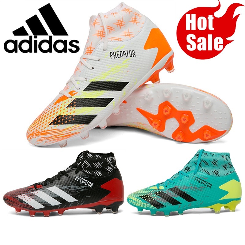 【Delivery In 3 Days】Adidas_Predator Boots Football Shoes Soccer Shoes Boots Cleat Shoes (Size:39-45)