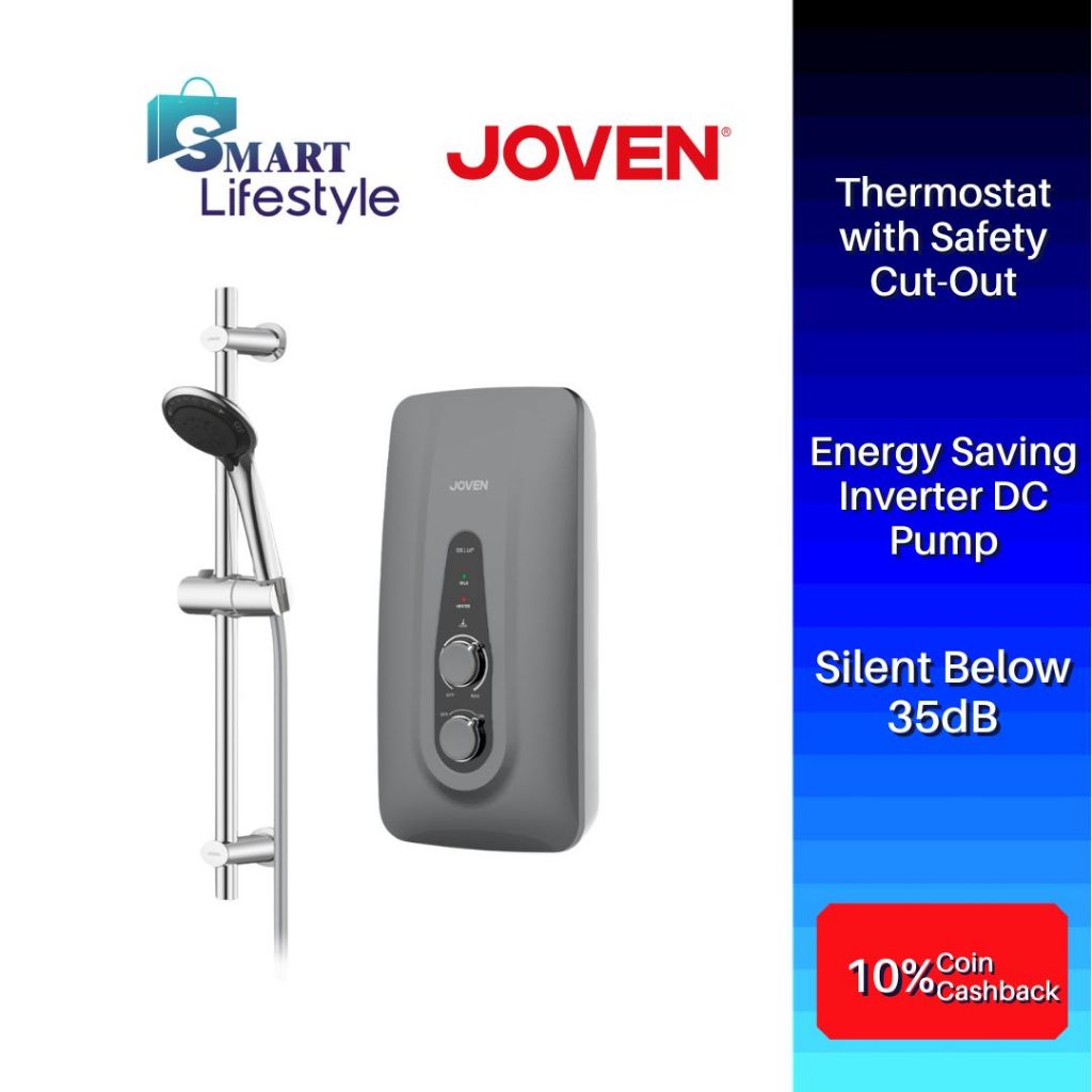 Joven Inverter DC Pump Instant Water Heater- Random Colour SB11iP/Toshiba Instant Electric Water Heater DSK38ES3MB-RS