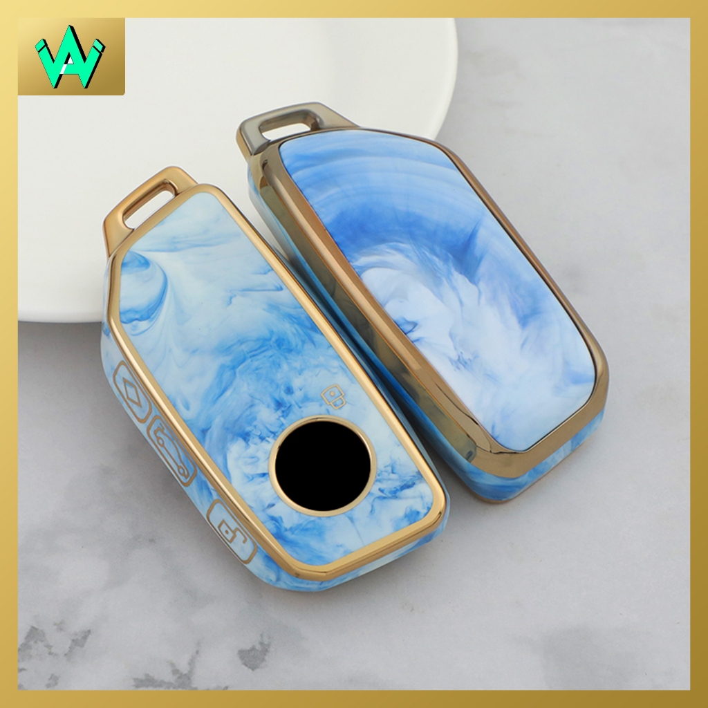 BMW iX Key Cover M60 i7 i5 i4 M50 iX3 iX1 XM X3 iX2 Casing Case Keyless Sarung Kunci BMW EV 汽车钥匙壳