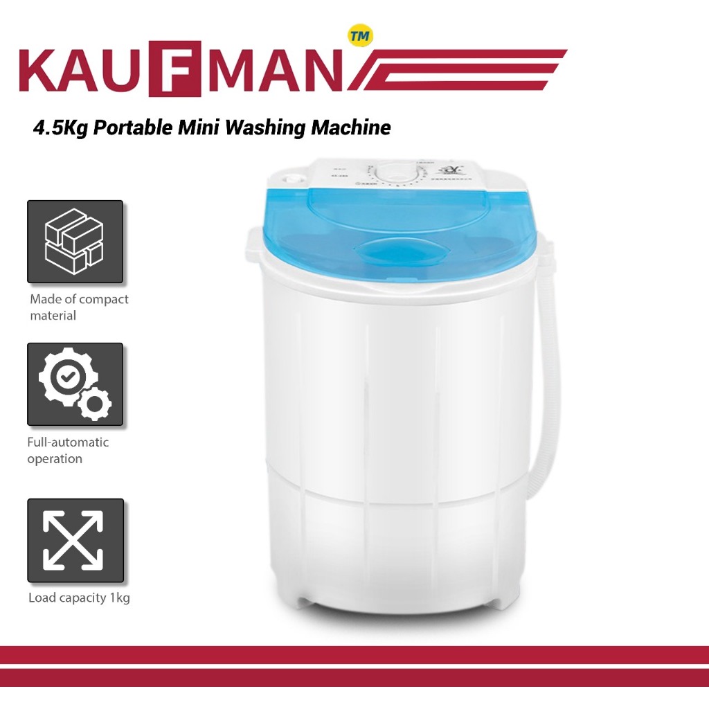 Baby mini semi-automatic washing machine dormitory special washing machine Lazy man washing socks underwear artifact