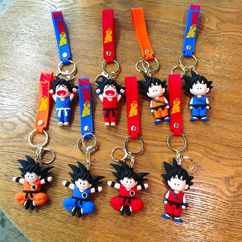 [READYSTOCK MALAYSIA] Dragon Ball Goku Cartoon Key Ring Pendant Keychain