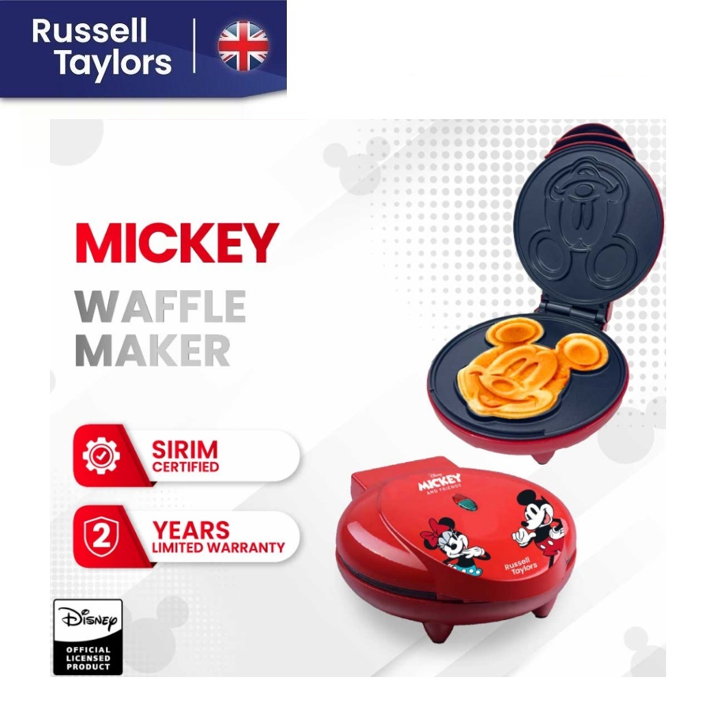 Russell Taylors x Disney Mickey And Friends Waffle Maker D8