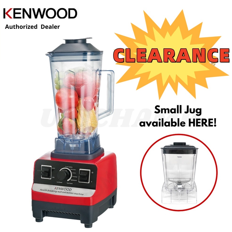 🔥Kenwood🔥 Blender Pengisar Mixer Juicer High Power Food Processor Ice Smoothie Fruit Electric Blender Powder Grinder 2L