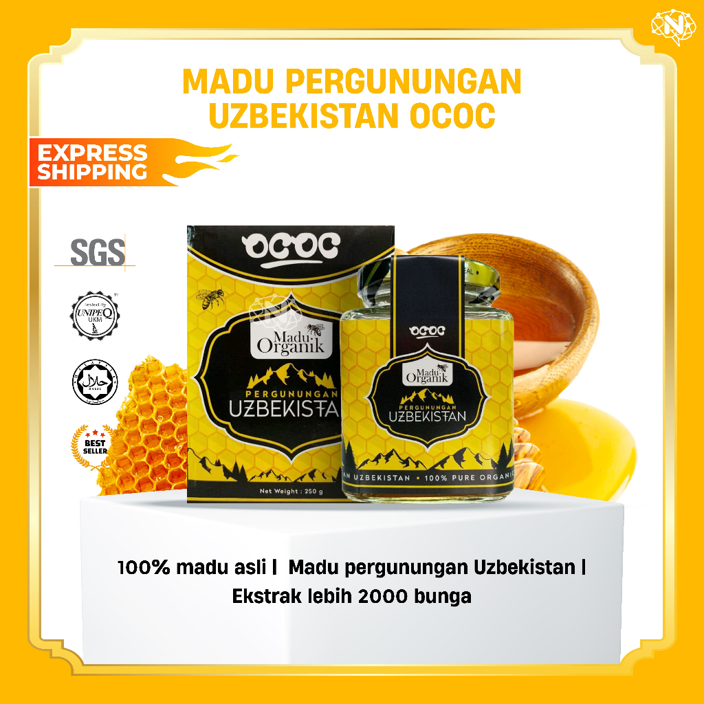 Madu Uzbekistan Madu Berkualiti Tinggi