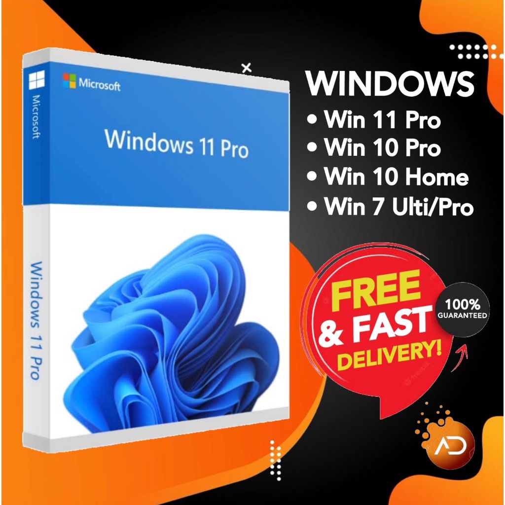 Windows 11 | 10 | 7 Professional | Home | Ultimate License Activation Key