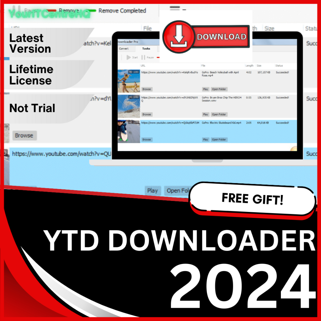 YTD Video Downloader 2024 Version Full Lifetime Use Video Guide