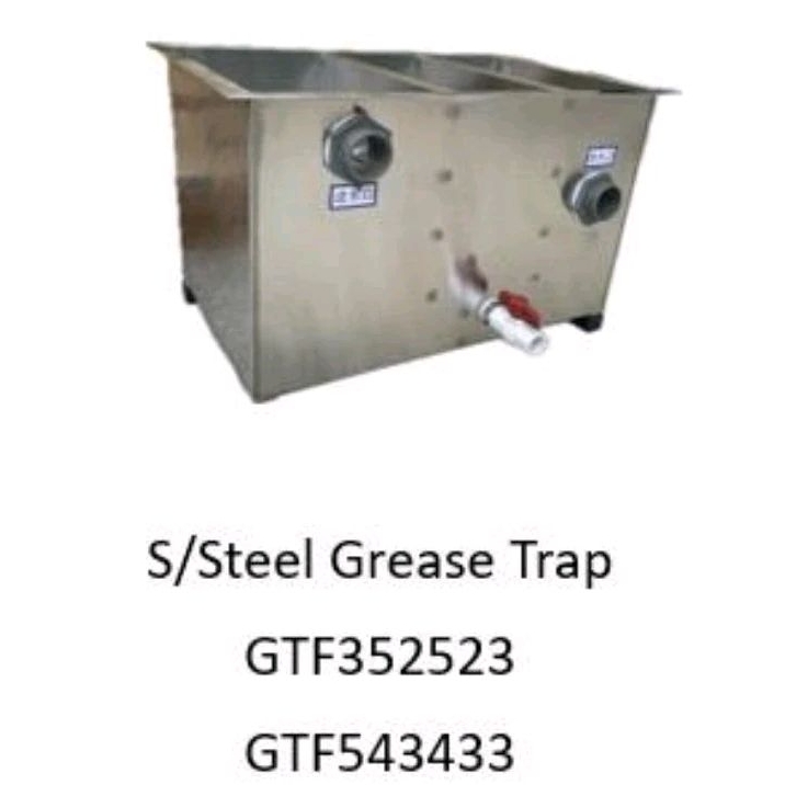 30L 50L 80L Premium Oil Grease Trap Food Filter Tank Perangkap Penapis Minyak Lemak Makanan Restoran 脂肪油食物过滤器