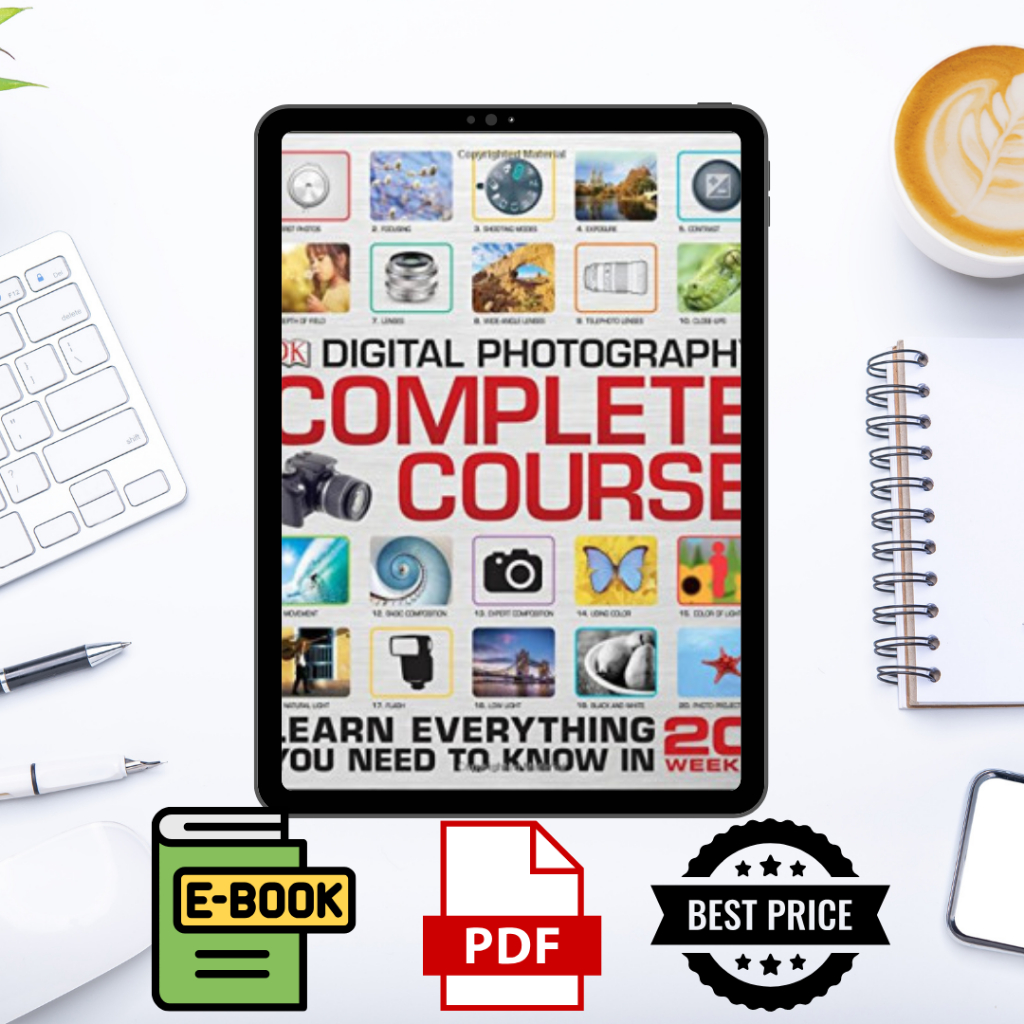 [E-book]  Photography Digitals |PDF Format|cheap ebooks|Digital File Document |For Computer, Phone, Ipad
