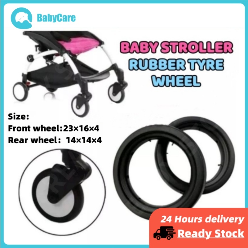 Baby Stroller Wheel Rubber Tyre/Getah Tayar Strollers / Kids Pushchair / Spare Part Alat Ganti Roda Kereta Sorong Bayi