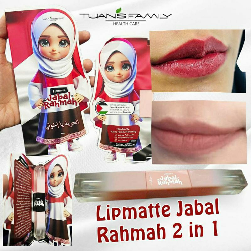 lipmatte 2 in 1 jabal rahmah