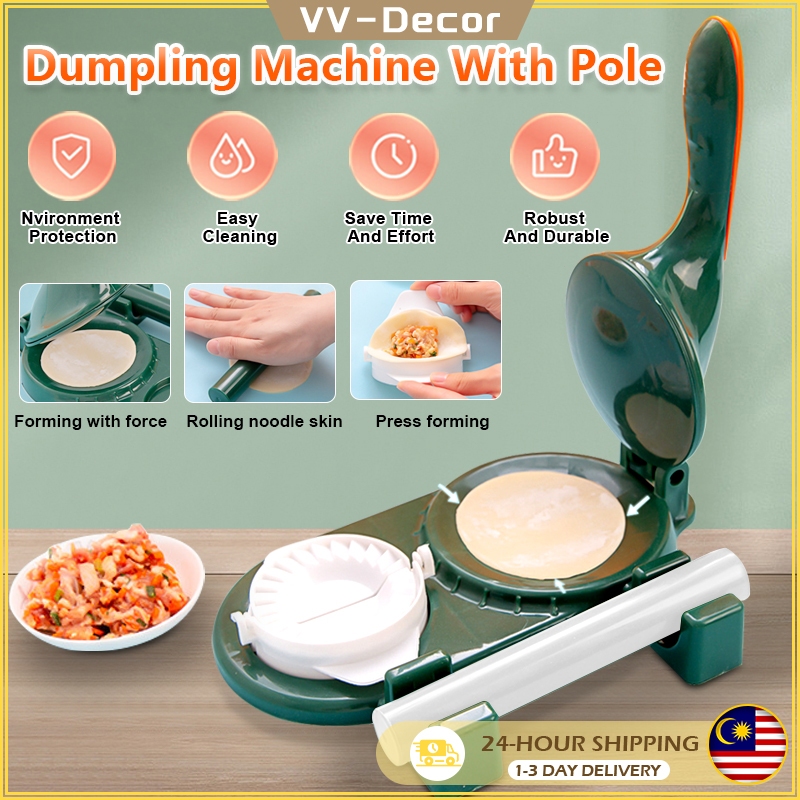 Dumpling Artifact Press Noodle Packs Wonton Dumpling Kitchen Tools Dumpling Mould Karipap Maker Sarang Karipap 压饺子皮神器