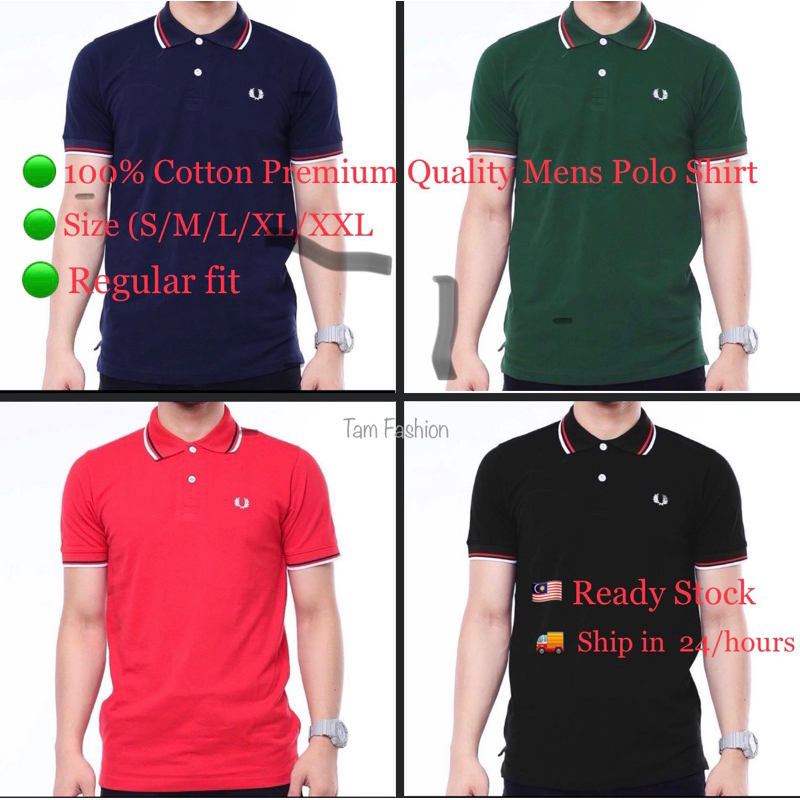 ?SIZE (S-XXL) UNISEX POLO SHIRTS FP NEW Pk 100% COTTON PREMIUM QUALITY.