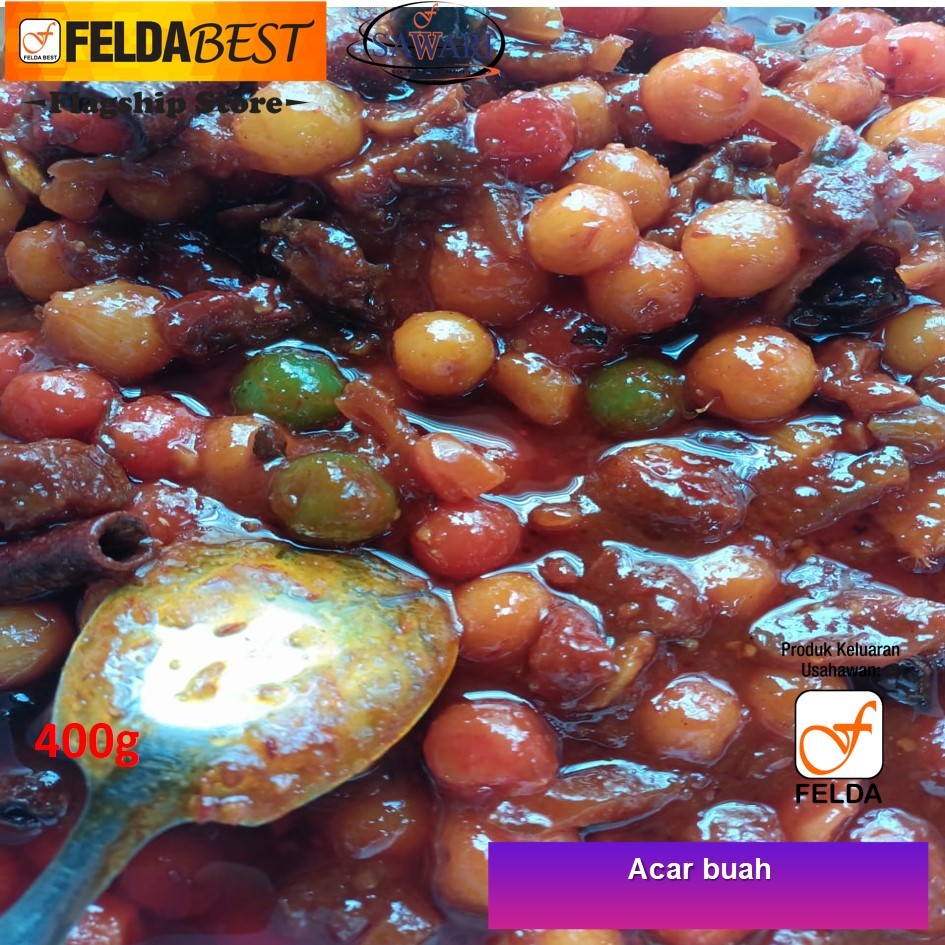 Acar buah Warisan Tok Man 400g