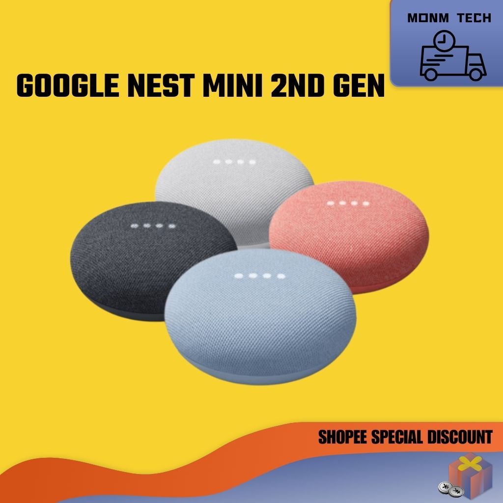 Google Nest Mini [2nd generation] Smart Speaker