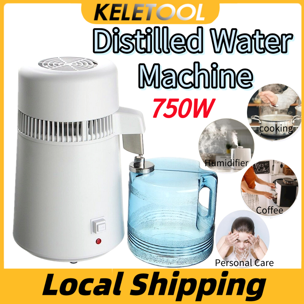 Distilled Water Machine 4l Water Distiller Electric Distill Distillator Distill Purifier Water Maker Water Filter Jug