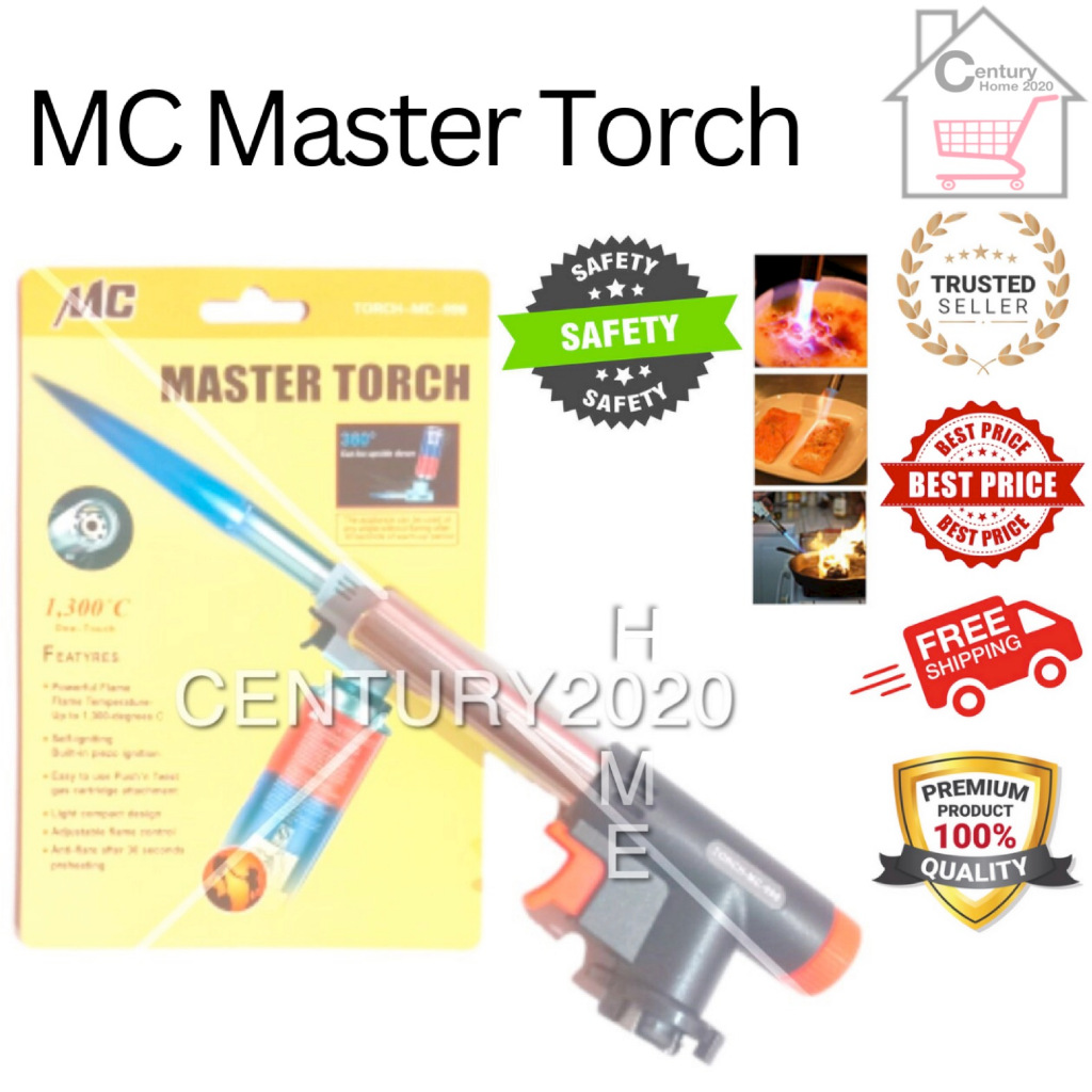 MC Master Gun Torch Flame Gun Gas Burner Professional Multi Purpose Torch