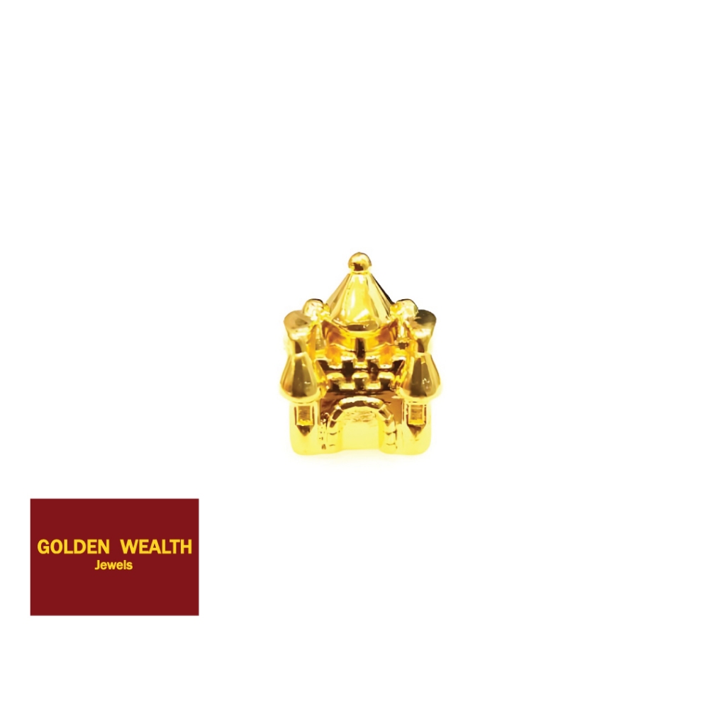 👍916 Fesyen Loket Beads Emas Hollow 916