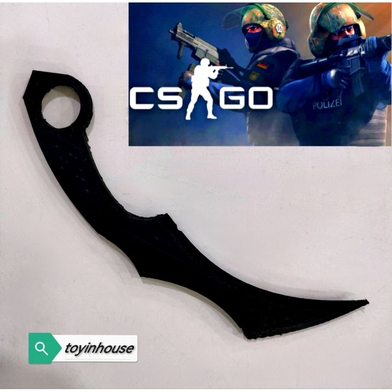 CS GO Toys kerambit Kunai Cosplay & Karambit Butterfly Knife & Silat Latihan Equipment & Naruto Cosplay Lover Knives