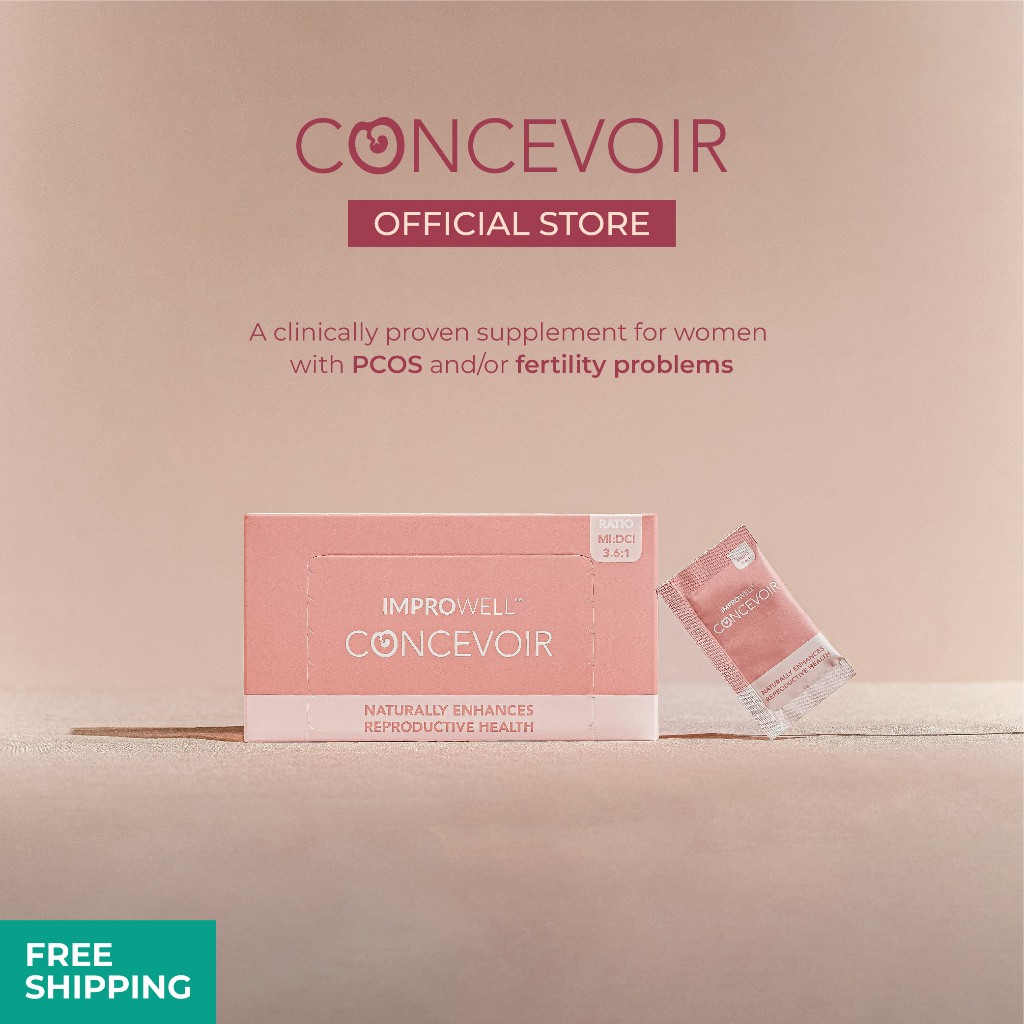 CONCEVOIR | Myo-Inositol & D-Chiro-Inositol Supplement (30 Sachets) | PCOS | Fertility | Hormonal Imbalance | Menstrual✨