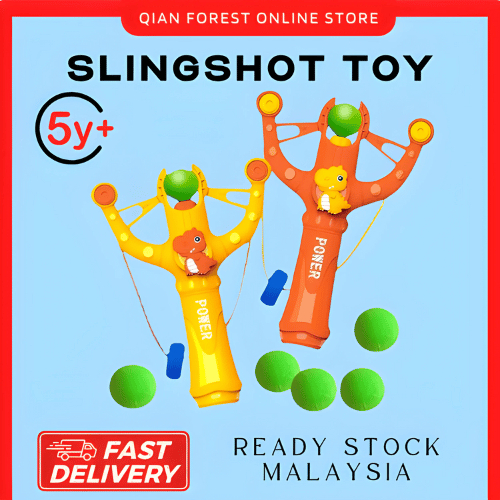 Kids Ball Gun Soft Toy Outdoor Sports Flying Disk Shooting / Mainan Kanak Kanak Pistol [ READY STOCK MALAYSIA ]