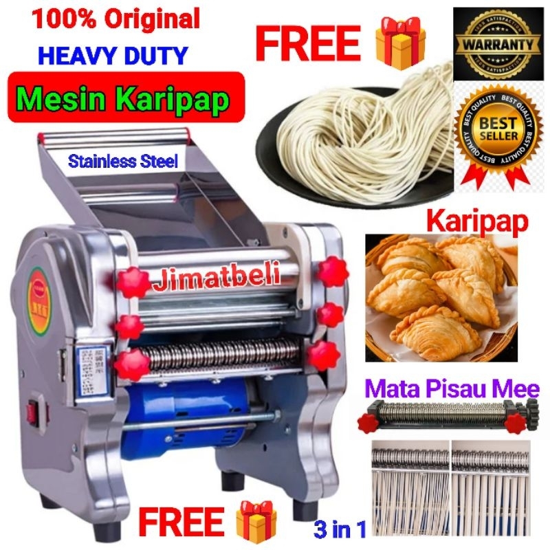 Commercial Stainless Steel Noodle Maker Noodle Maker Machine Noodle Pasta Maker For Home Use/Mesin Karipap