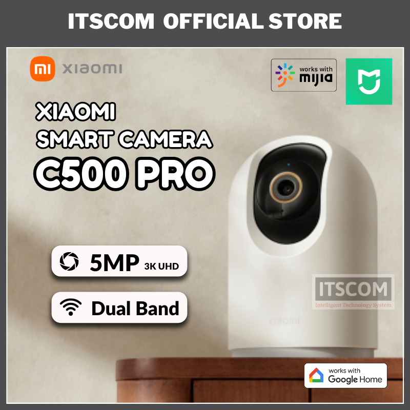 Xiaomi Smart Camera C500 Pro | Physical Lens Shield | 3K 5MP Ultra-Clear Imaging | AI Detection