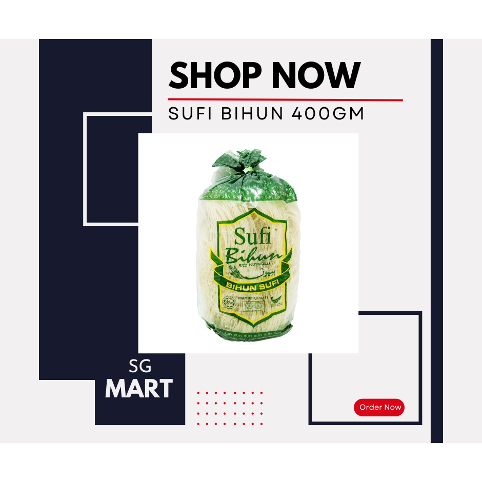 BIHUN SUFI 400G PACK KECIK (READY STOCK - FAST DELIVERY)