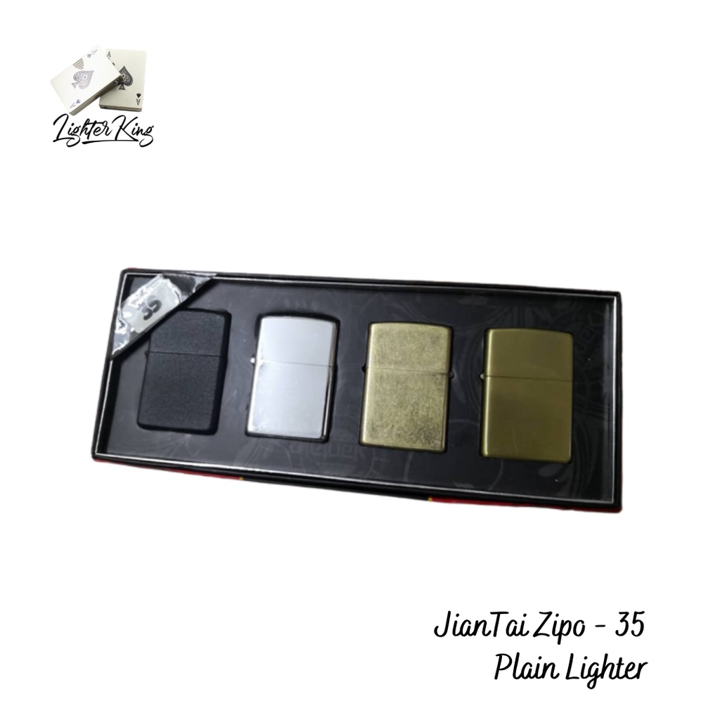 Jian Tai Zipo -35 4-in-1 Plain Lighter / Oil Lighter / Collectibles & Memorabilia / Simple And Cool.