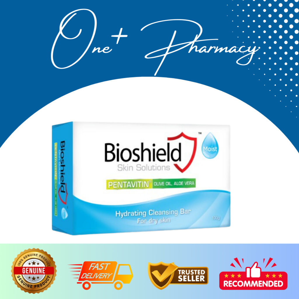 Bioshield Moist Hydrating Cleansing Bar 100g