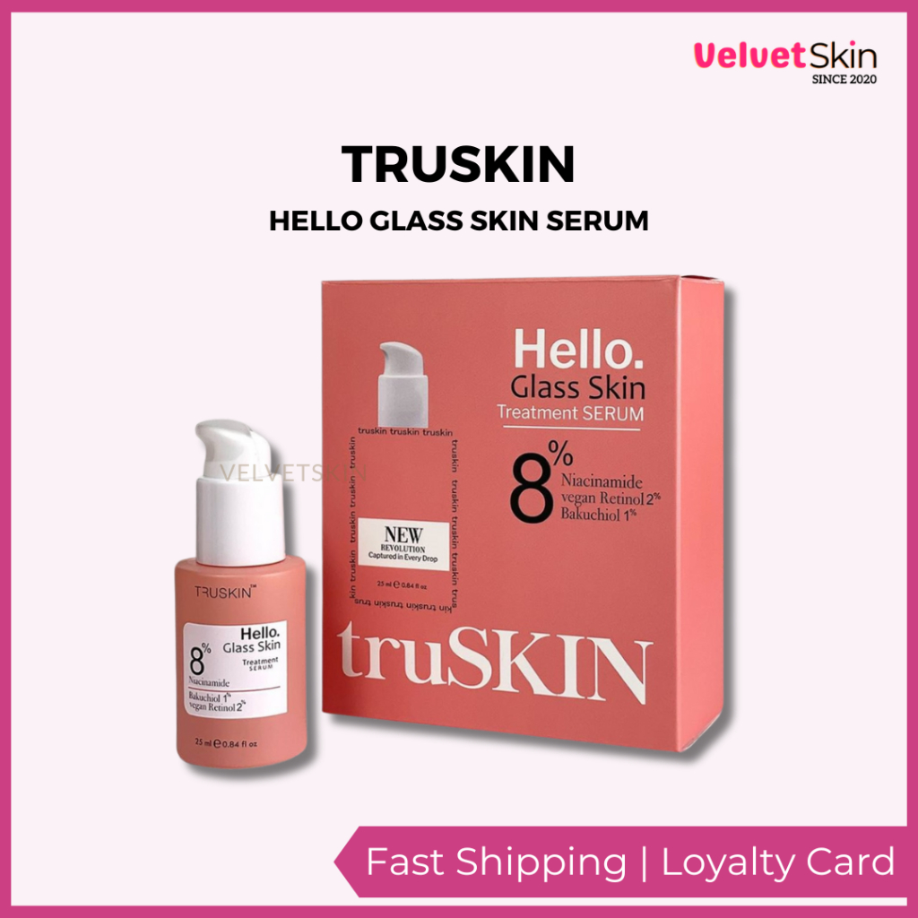 TRUSKIN | Pigmentation Serum | Hello Glass Skin Serum Ready Stock By TRULOOKS